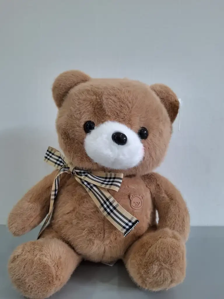 Плишано мече 25 цм кафено