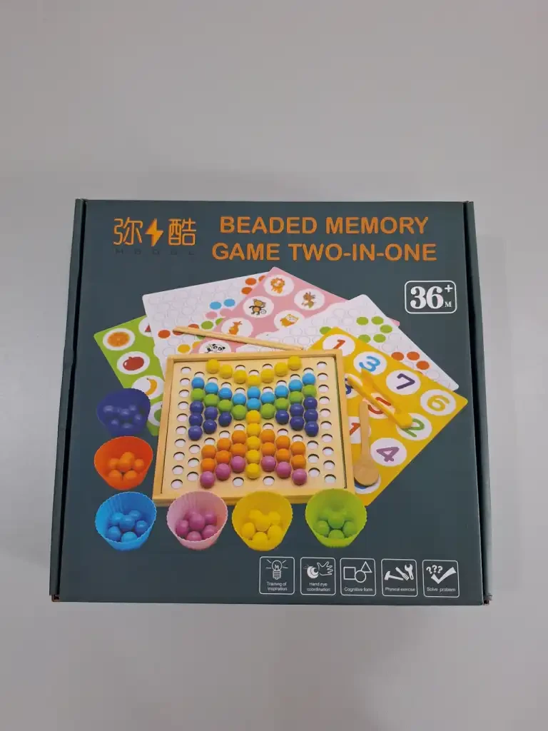 Едукативна играчка - Меморија со топчиња  JT-001-18